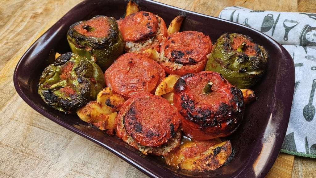 alt yemista tomates poivrons